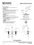 Moen T6420 User's Manual