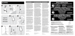 Moen CA87559 User's Manual