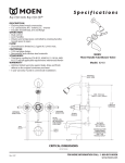 Moen 82403 User's Manual