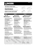 Moen 4900 User's Manual