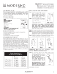 Moderno M6RSST User's Manual