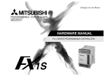 Mitsumi electronic FX1S User's Manual