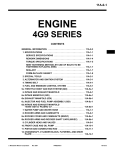 Mitsubishi 4G9 User's Manual