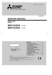 Mitsubishi Electronics MSZ-FA35VA User's Manual