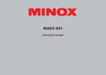 Minox DD 1 Instruction Manual