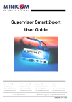 Minicom Advanced Systems Switches User's Manual