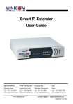 Minicom Advanced Systems Smart IP Extender User's Manual