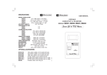 Milwaukee SM301 User's Manual