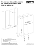 Miele K 1901 Vi Specification Sheet