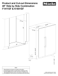 Miele F 1411 SF Specification Sheet