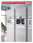 Miele CVA 6401 Brilliant White Built-in Specification Sheet