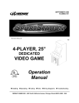 Midway SPORTSTATION 16-40094-101 User's Manual