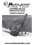 Midland Radio lxt460 User's Manual