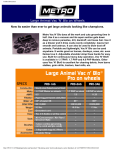 Metro DataVac PRO-1AG User's Manual