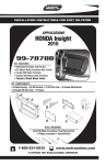 Metra Electronics 99-7878B User's Manual