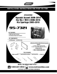 Metra Electronics 95-7321 User's Manual