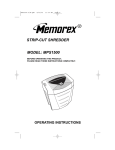Memorex MPS1500 User's Manual
