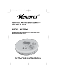 Memorex MPD8846 User's Manual