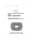 Memorex MMG-CR2900 User's Manual