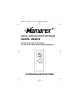 Memorex MB2054 User's Manual