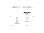 Memorex MB002 User's Manual