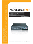 Memorex DVR H264 User's Manual