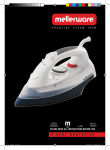 Mellerware Iron 23600a User's Manual