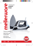 Mellerware Iron 23250 User's Manual