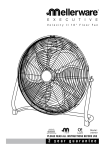 Mellerware Fan 35950 User's Manual