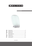Melissa Daylight Lamp 637-006 User's Manual