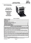 McDonald's TC240M User's Manual