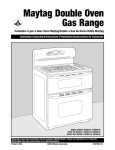 Maytag MGR6775 User's Manual