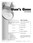 Maytag MGC4436BDB Use & Care Manual