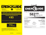 Maytag MFX2876DRM Energy Guide