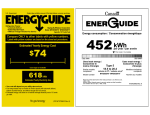 Maytag MFF2055DRM Energy Guide