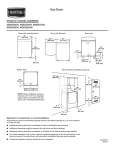 Maytag MGDB400V User's Manual