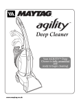 Maytag Agility F6212901 User's Manual