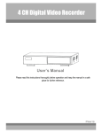 Maxtor 4 CH User's Manual