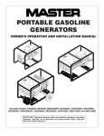 Master Lock MGH3000PR User's Manual