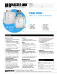 Master Bilt CM/CL Series User's Manual