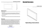 Marshall electronic V-R261P-AFHD User's Manual