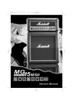 Marshall Amplification MG15MSII User's Manual