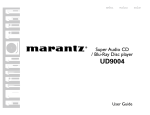Marantz UD9004 User's Manual