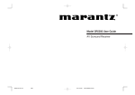 Marantz SR5500 User's Manual