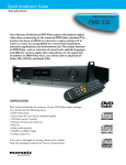 Marantz PMD930 User's Manual