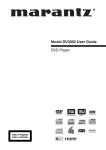 Marantz DV3002 User's Manual