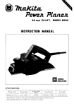 Makita M102 User's Manual