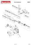 Makita HR245 User's Manual