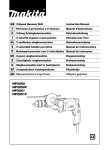 Makita HP2051F User's Manual