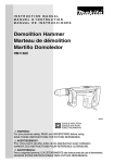 Makita HM1140C User's Manual